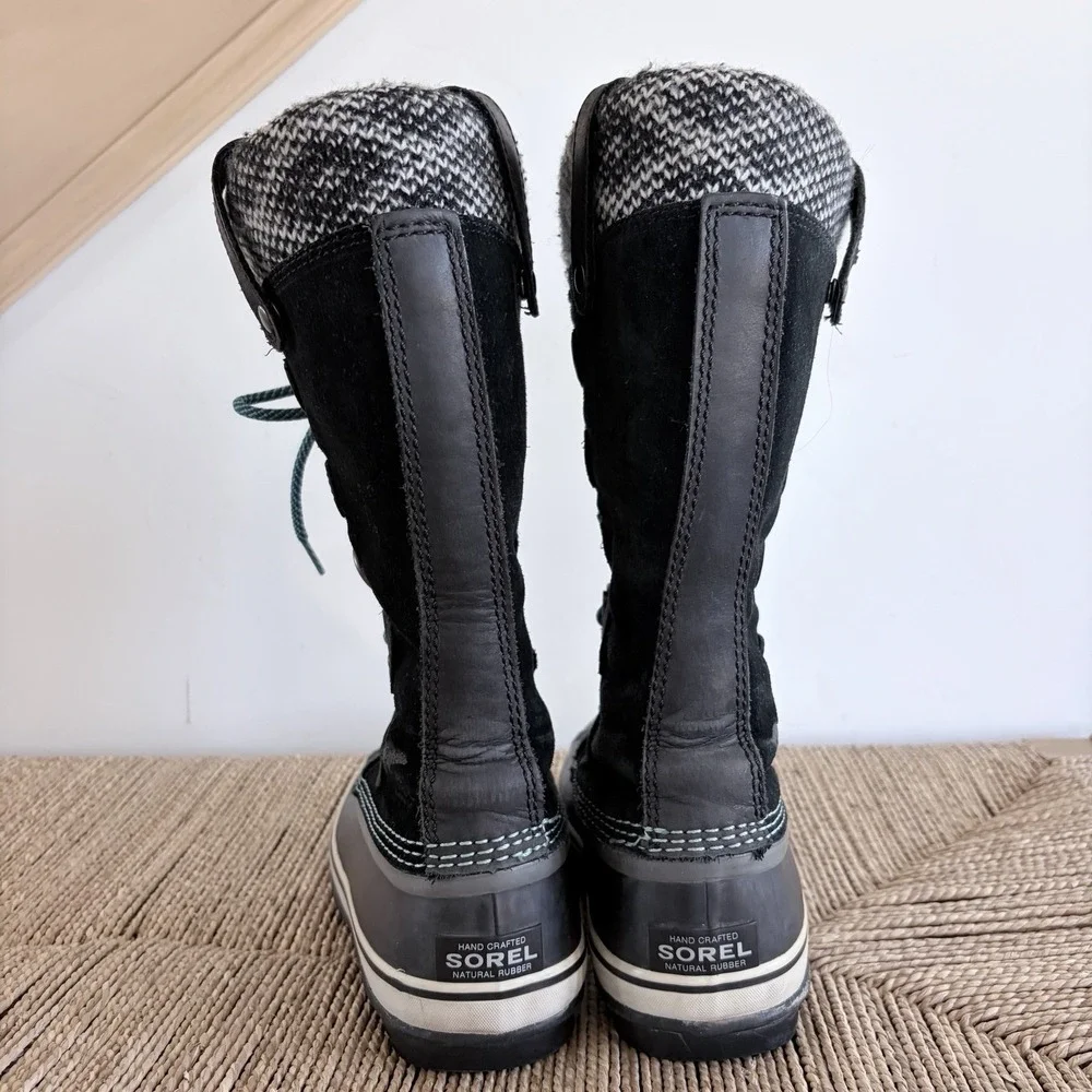 Sorel Joan Of Arctic Knit‎ II Boots Winter Snow Ski Waterproof Sz 7 Women